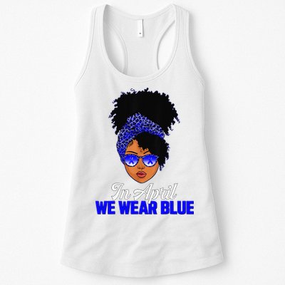 I'm Their Voice Child Abuse Prevention Awareness Month Womens Tank Top