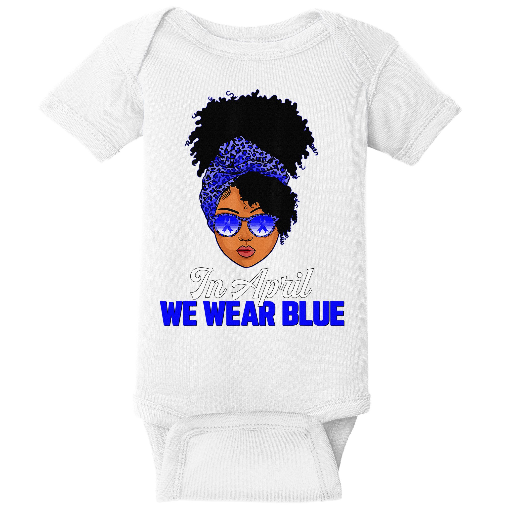 I'm Their Voice Child Abuse Prevention Awareness Month Baby Bodysuit
