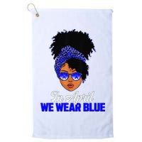 I'm Their Voice Child Abuse Prevention Awareness Month Golf Towel