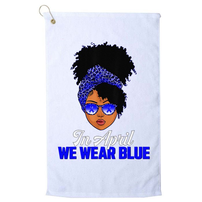 I'm Their Voice Child Abuse Prevention Awareness Month Golf Towel