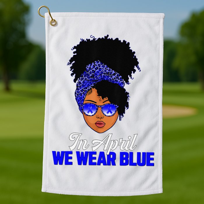 I'm Their Voice Child Abuse Prevention Awareness Month Golf Towel