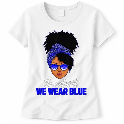 I'm Their Voice Child Abuse Prevention Awareness Month Womens T-Shirt