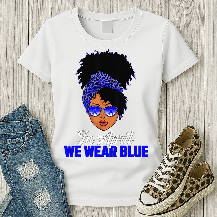 I'm Their Voice Child Abuse Prevention Awareness Month Womens T-Shirt