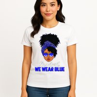 I'm Their Voice Child Abuse Prevention Awareness Month Womens T-Shirt