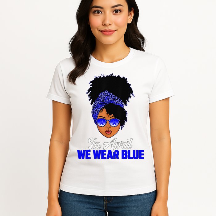 I'm Their Voice Child Abuse Prevention Awareness Month Womens T-Shirt
