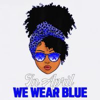 I'm Their Voice Child Abuse Prevention Awareness Month Womens T-Shirt