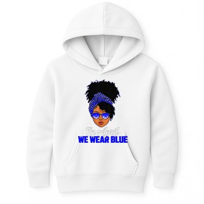 I'm Their Voice Child Abuse Prevention Awareness Month Kids Hoodie