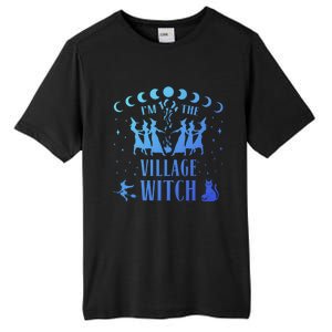 Im The Village Witch Costume Halloween Quote Art Gift Tall Fusion ChromaSoft Performance T-Shirt