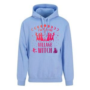 Im The Village Witch Costume Halloween Quote Art Gift Unisex Surf Hoodie