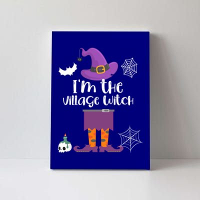 Im The Village Witch Halloween Matching Group Costume Gift Canvas