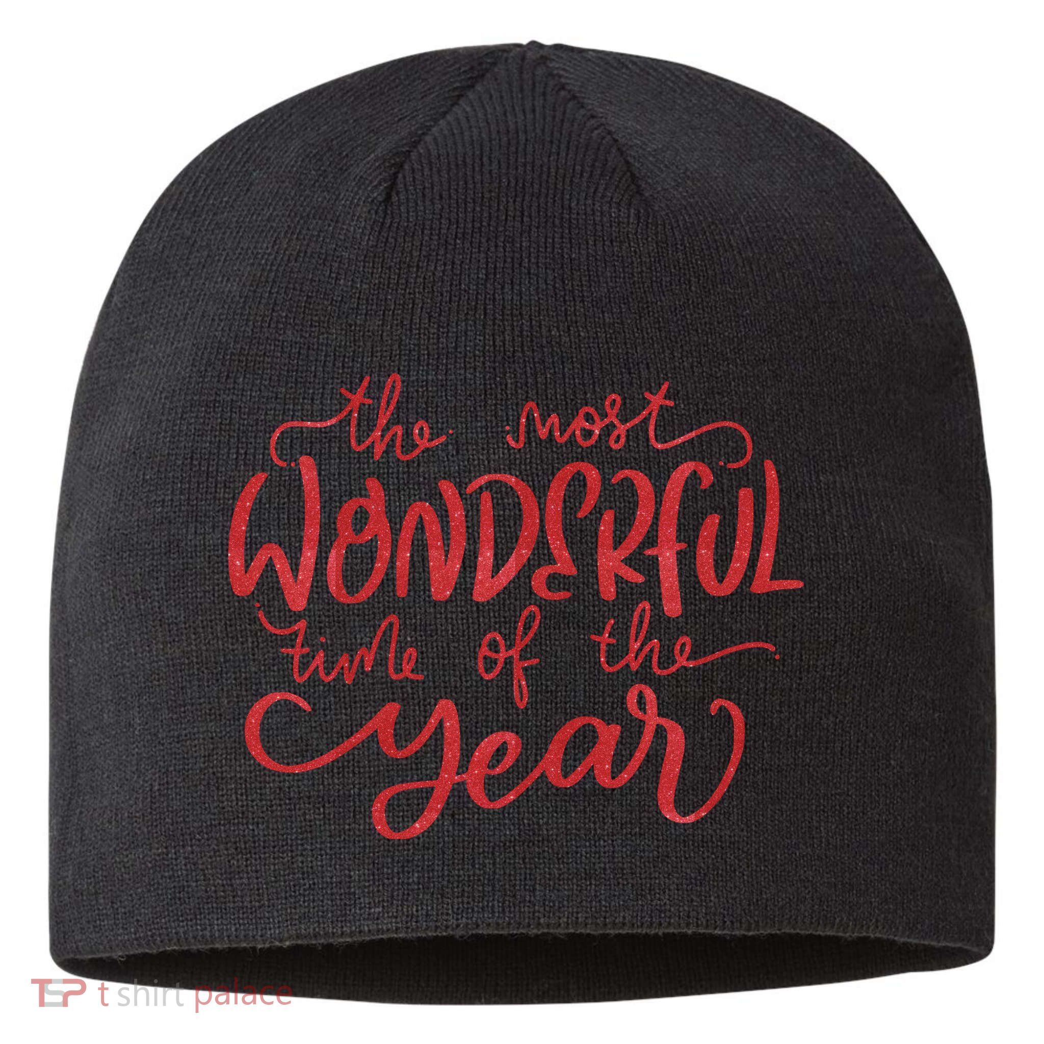 It's The Wonderful Time Of The Year Christmas Season Festive Sustainable Beanie