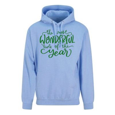 It's The Wonderful Time Of The Year Christmas Season Festive Unisex Surf Hoodie