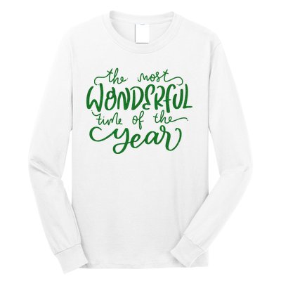 It's The Wonderful Time Of The Year Christmas Season Festive Long Sleeve Shirt