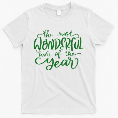 It's The Wonderful Time Of The Year Christmas Season Festive T-Shirt