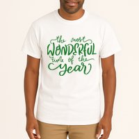 It's The Wonderful Time Of The Year Christmas Season Festive Tall T-Shirt
