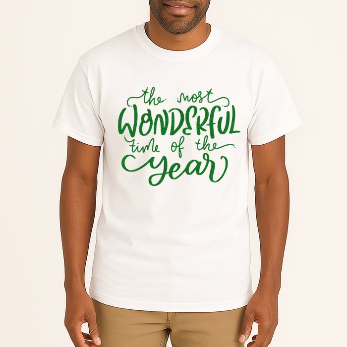 It's The Wonderful Time Of The Year Christmas Season Festive Tall T-Shirt
