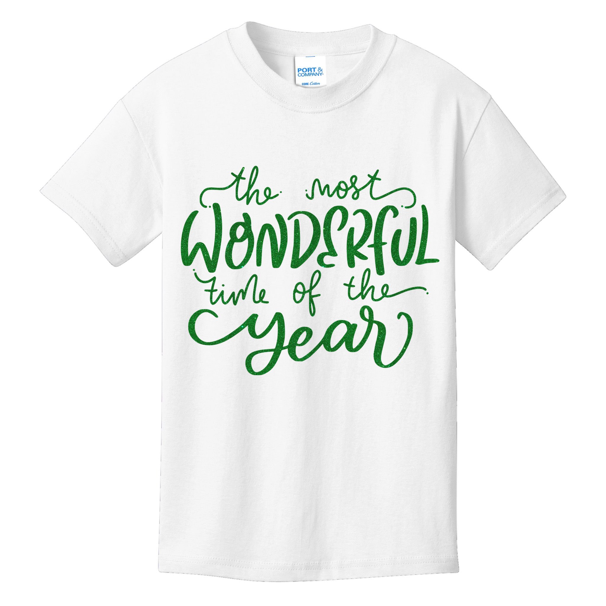It's The Wonderful Time Of The Year Christmas Season Festive Kids T-Shirt