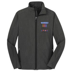 If Teachers Were Crayon Beginning Of The Year End The Year Core Soft Shell Jacket