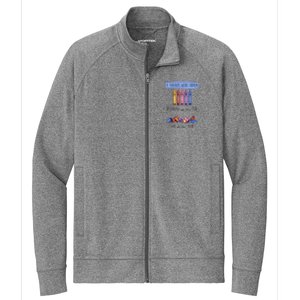 If Teachers Were Crayon Beginning Of The Year End The Year Stretch Full-Zip Cadet Jacket