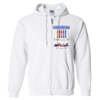 If Teachers Were Crayon Beginning Of The Year End The Year Full Zip Hoodie