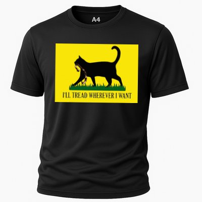 ILl Tread Wherever I Want Childless Cat Lady For Kamala Performance Shirt
