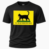 ILl Tread Wherever I Want Childless Cat Lady For Kamala Performance Shirt