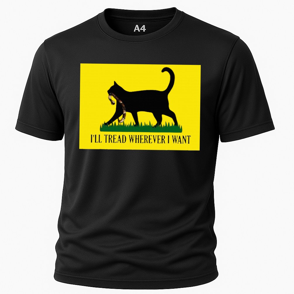 ILl Tread Wherever I Want Childless Cat Lady For Kamala Performance Shirt