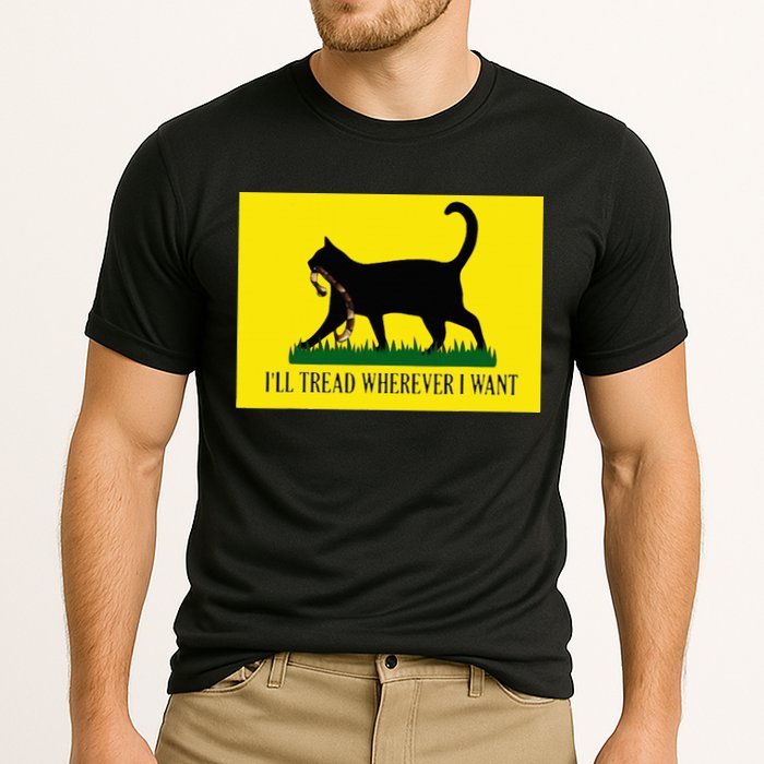 ILl Tread Wherever I Want Childless Cat Lady For Kamala Performance Shirt