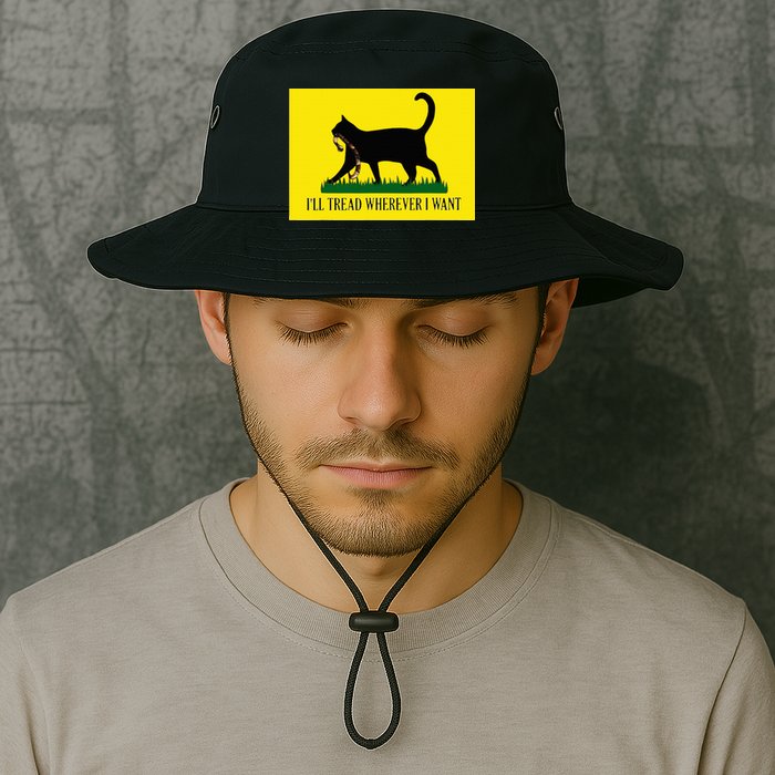 ILl Tread Wherever I Want Childless Cat Lady For Kamala Bucket Hat
