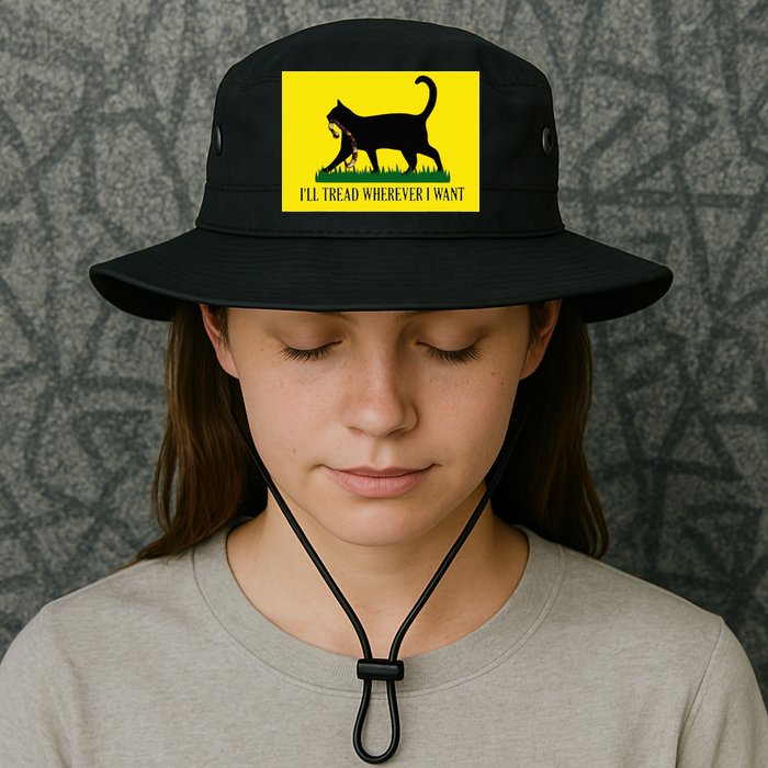 ILl Tread Wherever I Want Childless Cat Lady For Kamala Bucket Hat