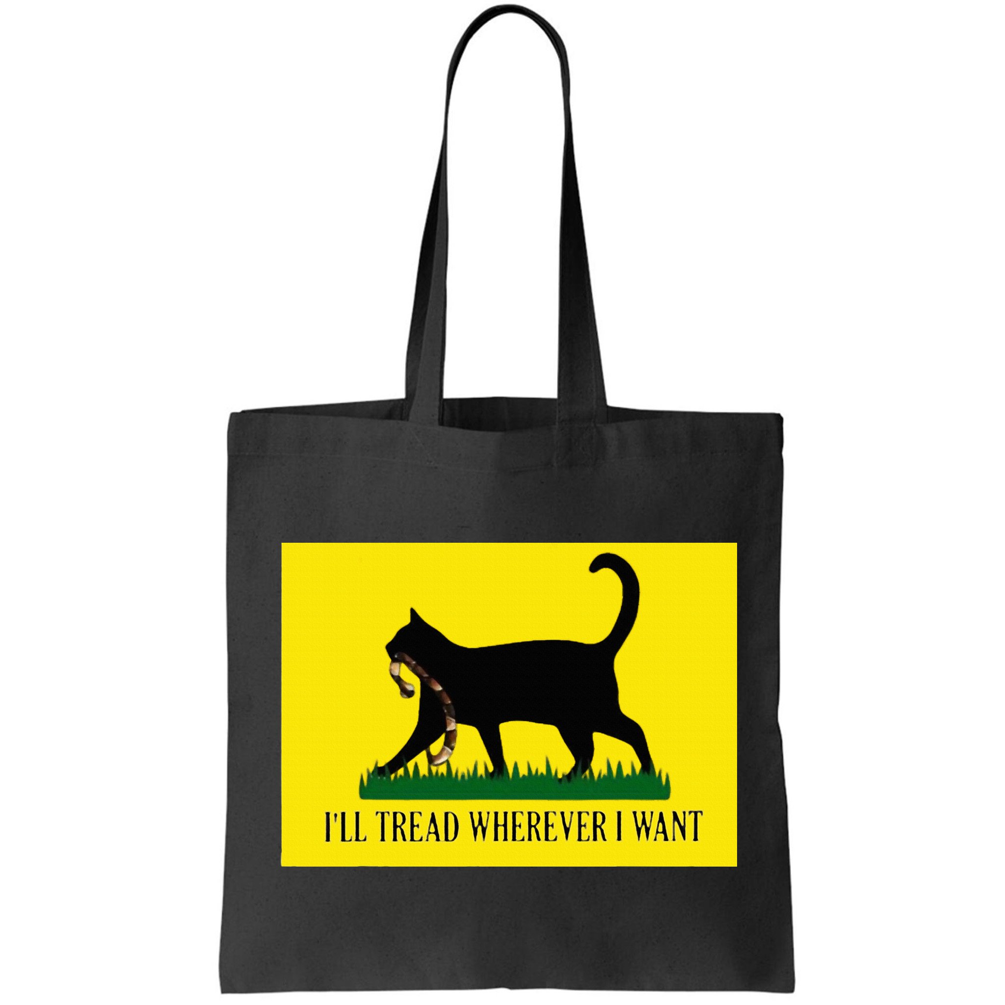ILl Tread Wherever I Want Childless Cat Lady For Kamala Bag