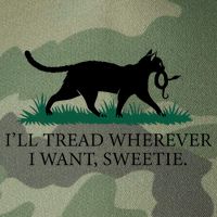I’Ll Tread Wherever I Want Sweetie Cat Lady Legacy Tie Dye Trucker Hat