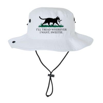 I’Ll Tread Wherever I Want Sweetie Cat Lady Legacy Cool Fit Booney Bucket Hat