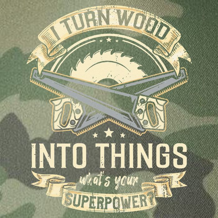 I Turn wood into things what's your superpower carpenter Legacy Tie Dye Trucker Hat