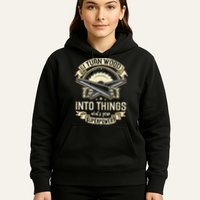 I Turn wood into things what's your superpower carpenter Hoodie