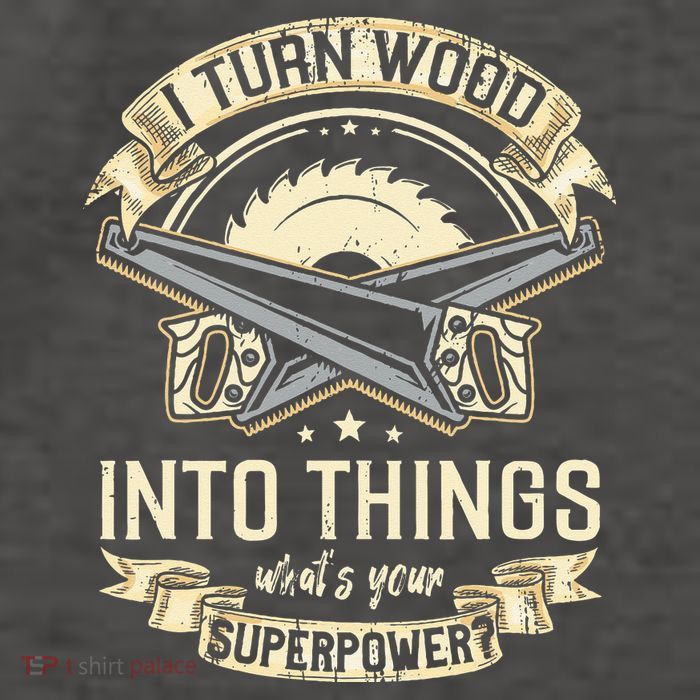I Turn wood into things what's your superpower carpenter Vector Backpack