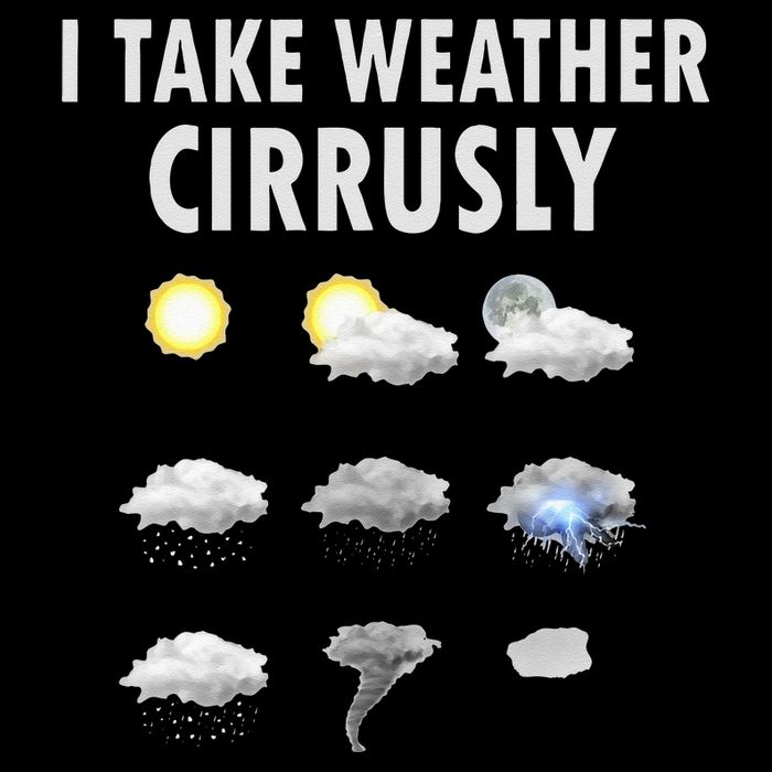 I Take Weather Cirrusly Meteorology Meteorologist Mousepad