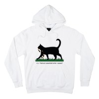 Ill Tread Wherever I Want Childless Cat Lady For Kamala Hoodie