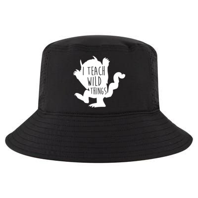 I Teach Wild Things Cool Comfort Performance Bucket Hat