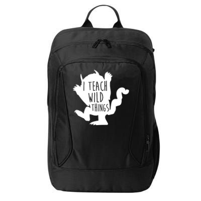 I Teach Wild Things City Backpack