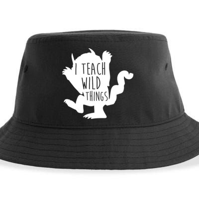 I Teach Wild Things Sustainable Bucket Hat