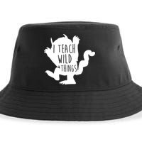 I Teach Wild Things Sustainable Bucket Hat
