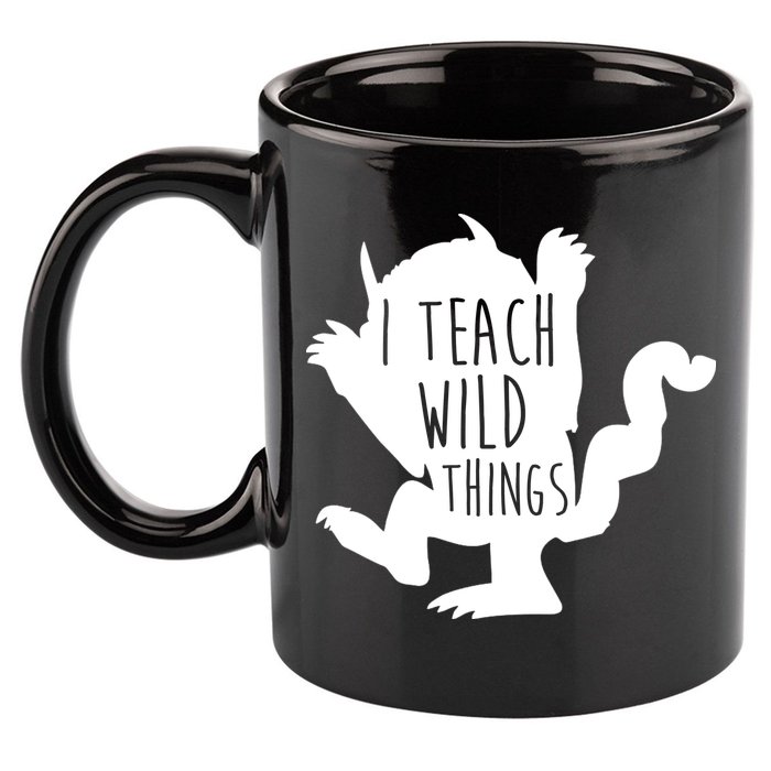 I Teach Wild Things 11oz C Handle Ceramic Mug