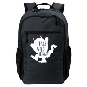 I Teach Wild Things Daily Commute Backpack