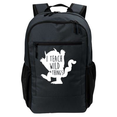 I Teach Wild Things Daily Commute Backpack