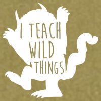 I Teach Wild Things Garment-Dyed Women's Muscle Tee