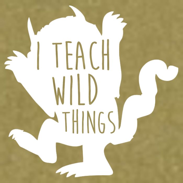 I Teach Wild Things Garment-Dyed Women's Muscle Tee