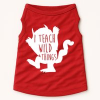 I Teach Wild Things Doggie Tank