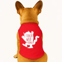 I Teach Wild Things Doggie Tank