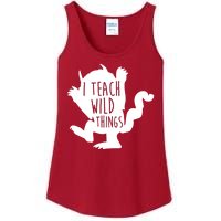 I Teach Wild Things Ladies Essential Tank